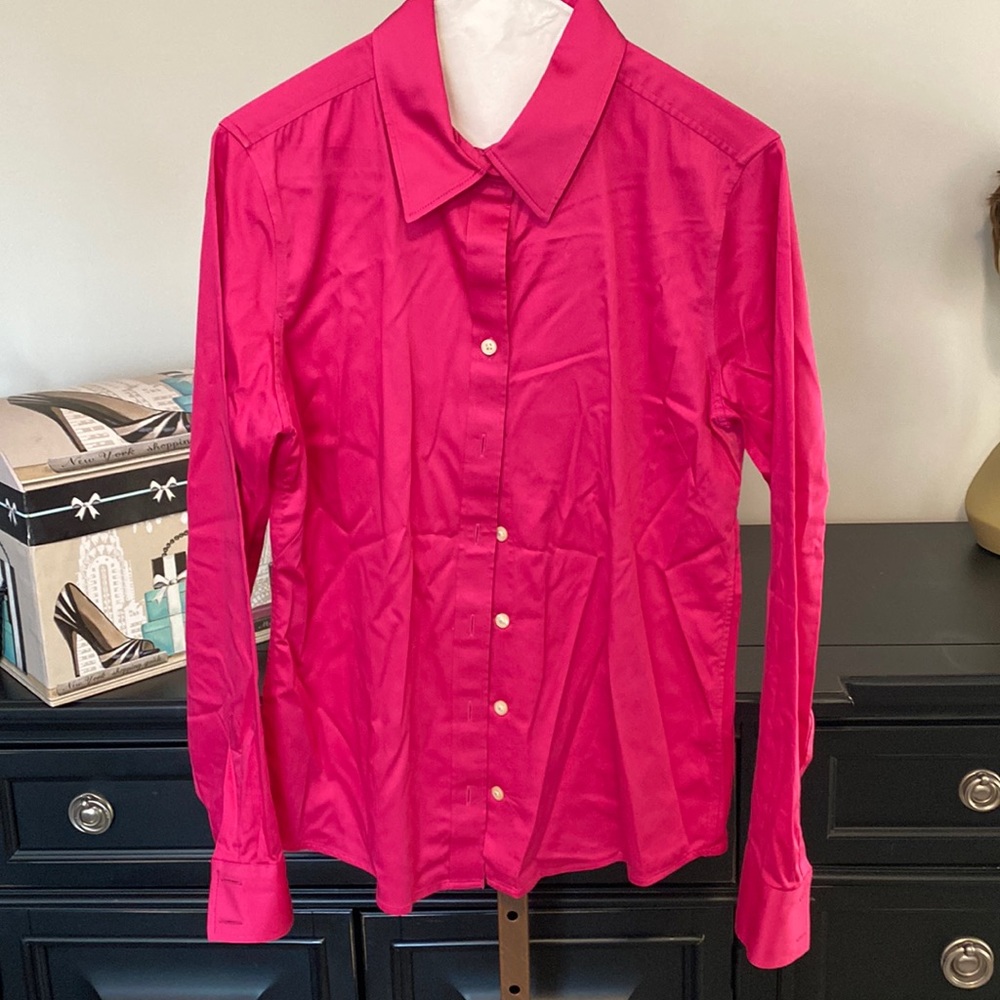 Banana Republic Fuchsia Shirt